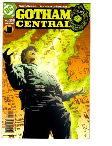 Lot Of 10 Gotham Central DC Comic Books # 13 18 19 20 21 22 23 25 26 28 CR23