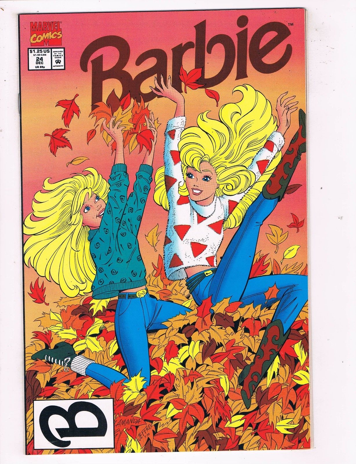 barbie marvel comics