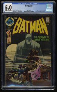 Batman #227 CGC VG/FN 5.0 Detective Comics #31 Homage! Classic Neal Adams!