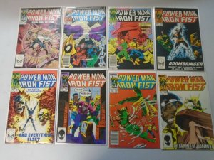 Power Man Iron Fist lot 35 different from #77-125 last issue avg 8.0 VF (1982-86