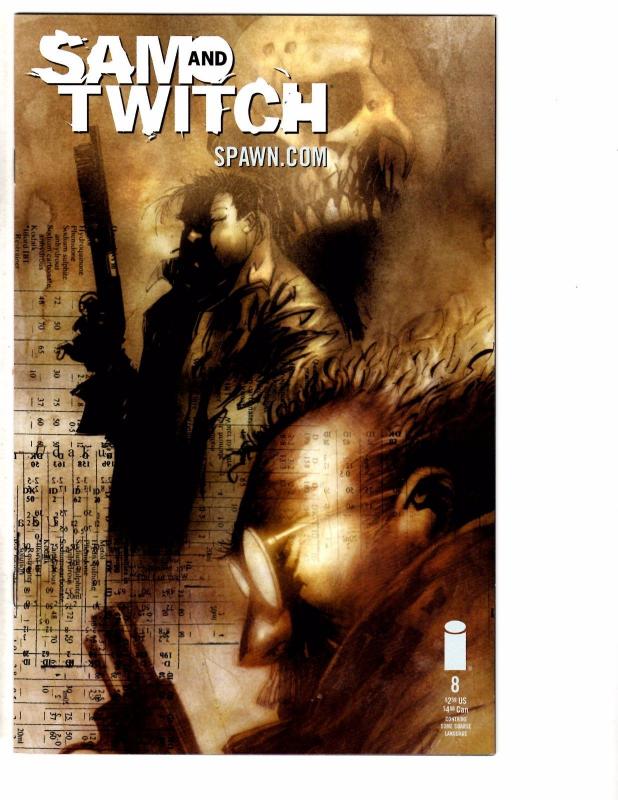 Lot Of 5 Sam & Twitch Image Comic Books # 7 8 9 10 11 Bendis McFarlane J201