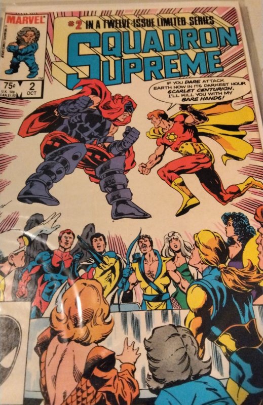 Squadron Supreme #2 Newsstand Edition (1985) Squadron Supreme 