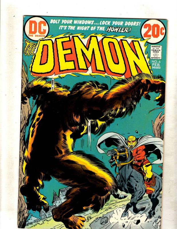 The Demon # 6 VF DC Bronze Age Comic Book Jack Kirby Fourth World FM2