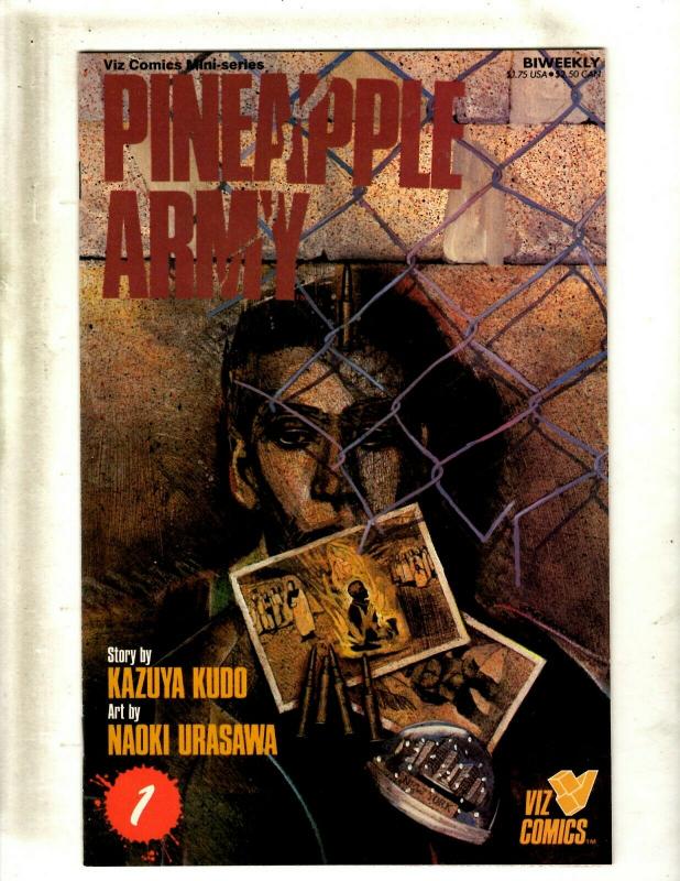 12 Comic Books Pineapple Army #1 2 3 3 4 5 6 7 8 9 10, Out of this World #5 JF20