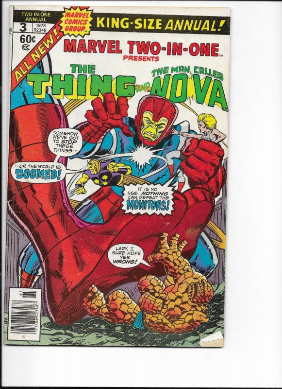 Marvel Two-in-One Annual #3 (1978)