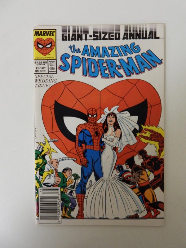 The Amazing Spider-Man Annual #21 Newsstand Edition (1987) VF- condition