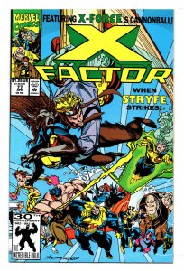X-FACTOR #77 (1992) LARRY STROMAN | DIRECT EDITION