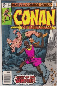 Conan the Barbarian #103 (1979)