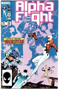 Alpha Flight #32 Mike Mignola Cover 1st Black Raazer NM
