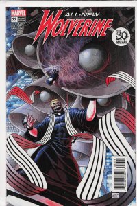 All-New Wolverine #33 Variant Cover (2018) Wolverine