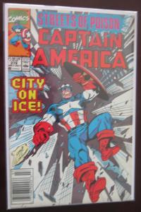 Captain America (1990 1st Series) #372, NEWSSTAND EDITION 7.0