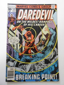 Daredevil #147 (1977) VG- Condition rust on bottom staple
