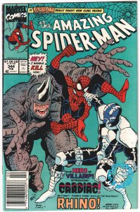 The Amazing Spider-Man #344 (1991) 1st Cletus Kasady (Carnage) Newsstand Edition