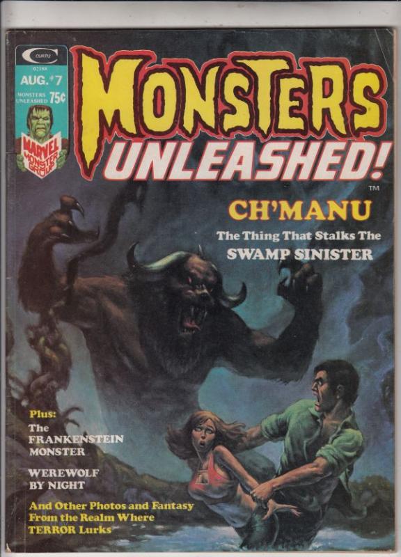 Monsters Unleashed Magazine #7 (Aug-74) FN+ Mid-High-Grade 