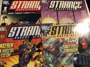 Strange Adventures #1, 2, 3, 4 run : DC 2009 VF/NM; Bizarro, Adam Strange, space