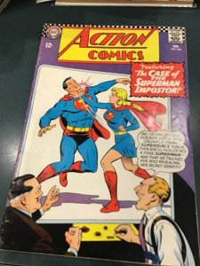 Action comics 346 Mid-high-grade Superman versus Supergirl FN/VF Wow!