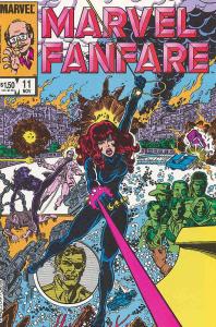 Marvel Fanfare #11 VF ; Marvel | Black Widow George Perez