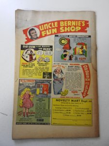 Crime Does Not Pay #103 (1951) GD- Cond moisture damage, mold, rust top staple