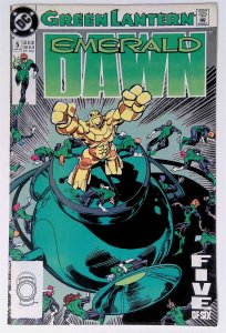 Green Lantern: Emerald Dawn #5 (April 1990, DC) FN