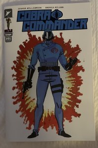 DUKE #1 ASHCAN 2023 NYCC EXCLUSIVE FOIL COBRA COMMANDER VARIANT COVER! IN HAND!