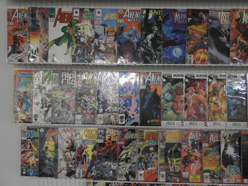 Huge Lot 110+ Comics W/ Avengers, New Mutants, Alpha Flight+ Avg VF- Condition!