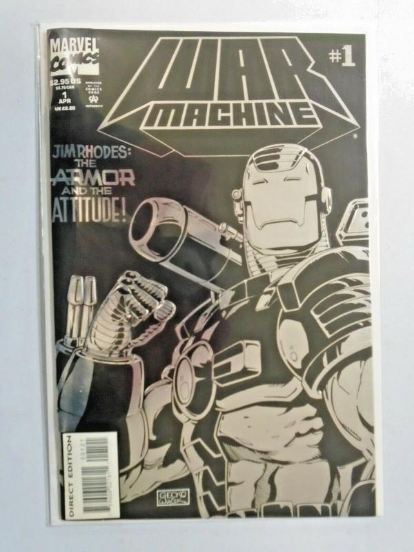 War Machine #1 Direct 6.0 FN (1994)