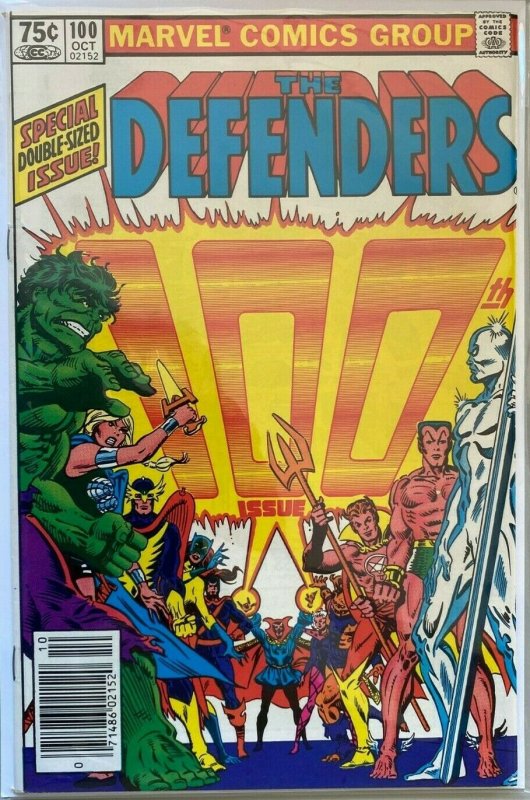 The defenders #100 NS 8.5 VF+ (1981)