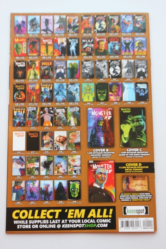 The Monster and the Wolf #1 A09 (2025) Mark Spears  NM