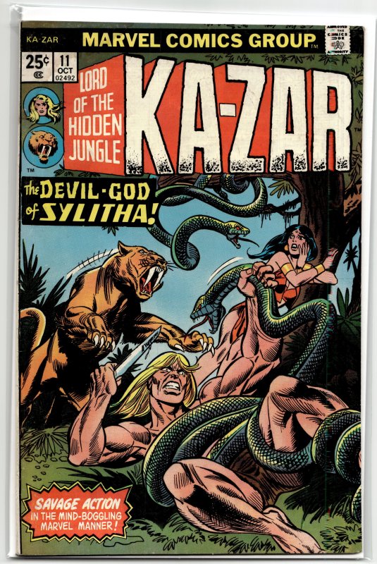 Ka-Zar #11 (1975) Ka-Zar