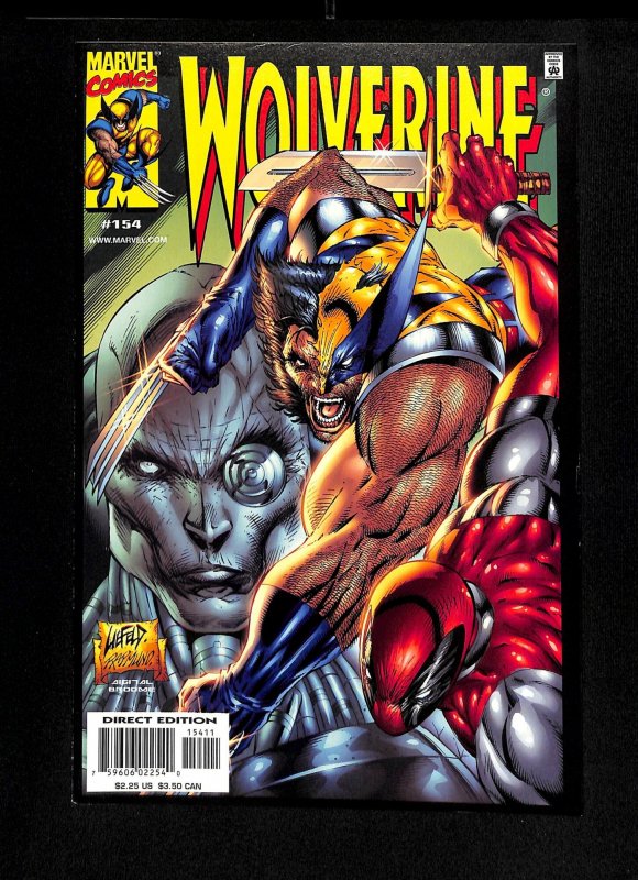 Wolverine (1988) #154 Vs. Deadpool!