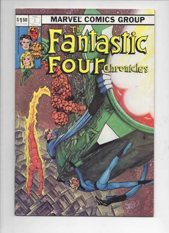 FANTASTIC FOUR Chronicles #1 VF John Byrne, FantaCo, 1982, more FF in store