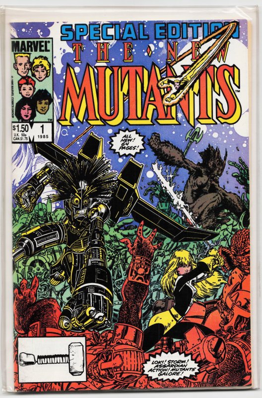 The New Mutants Special Edition (1985) New Mutants