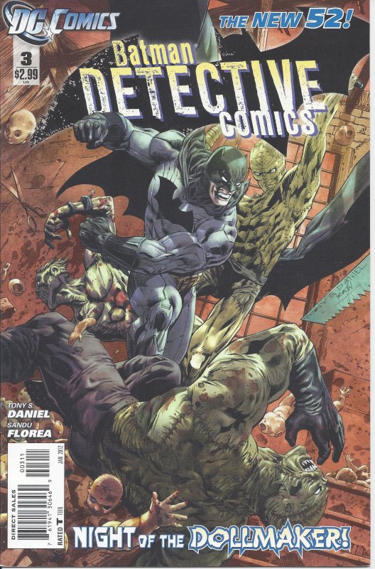 Batman Detective Comics #3 (Jan 2012) - Night of the Dollmaker - The New 52