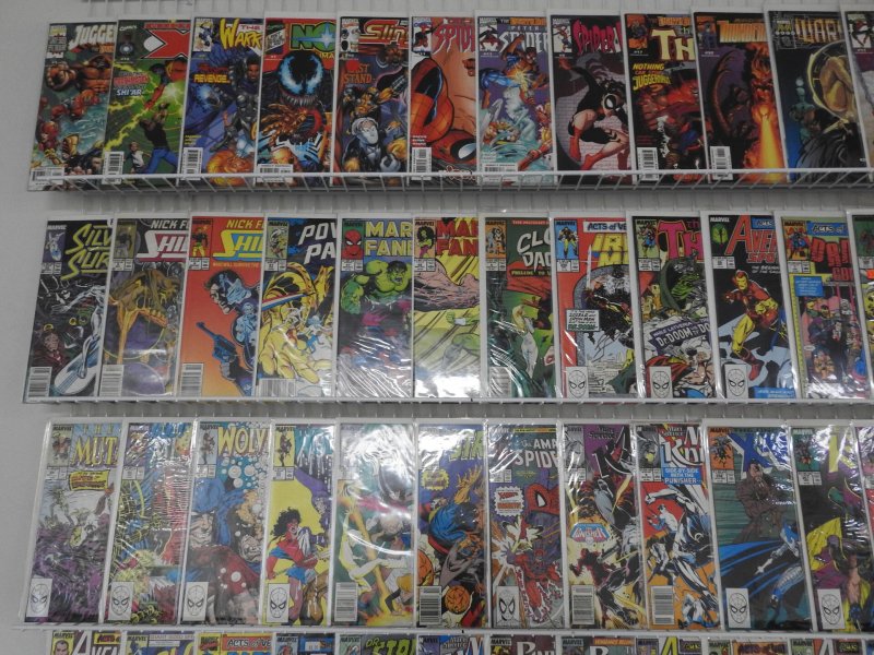 Huge Lot 130+ Comics W/ Iron Man, Daredevil, Wolverine+ Avg VF+ Condition!!