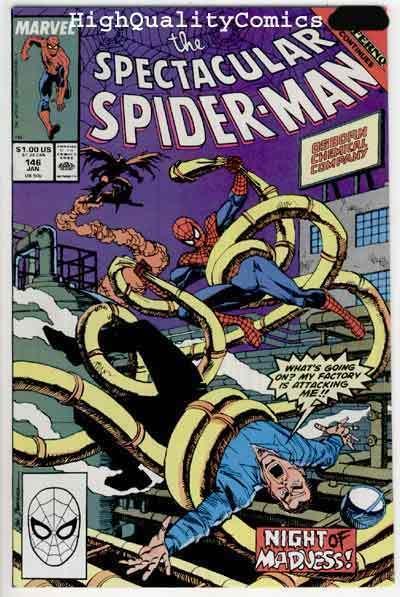 SPECTACULAR SPIDER-MAN #146, NM, Inferno, Buscema, more in store