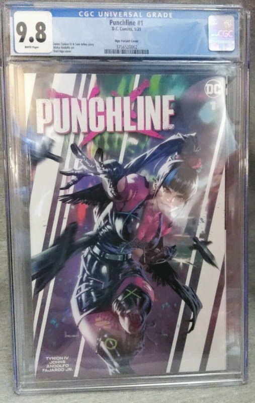 Punchline Special #1 CGC 9.8 Ngu Variant Cover