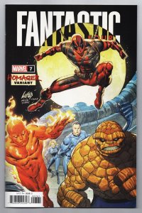Fantastic Four #7 [LGY 700] Rob Liefeld Homage Variant (Marvel, 2023) NM 