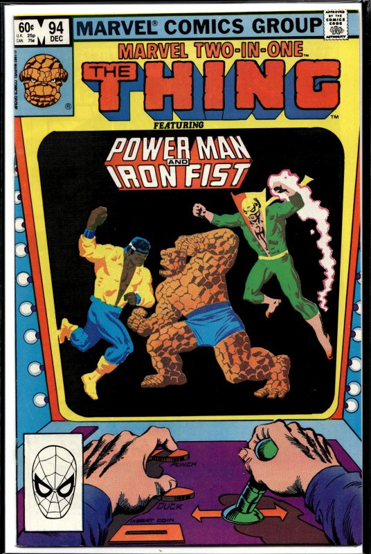 Marvel Two-in-One #94 (1982) Power Man