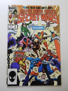 Marvel Super Heroes Secret Wars #5 (1984) VF- Condition!