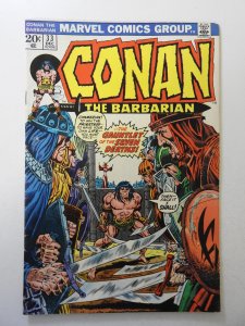 Conan the Barbarian #33 (1973) FN Condition! indentations fc