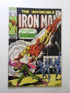 Iron Man #10 (1969) VG+ Condition moisture stains