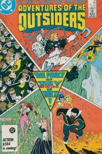 ADVENTURES OF THE OUTSIDERS #41, VF/NM , Barr, DC,1986 1987, more in store