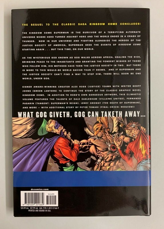 Justice Society of America Thy Kingdom Come Part 3 Hardcover 2009 Geoff Johns 