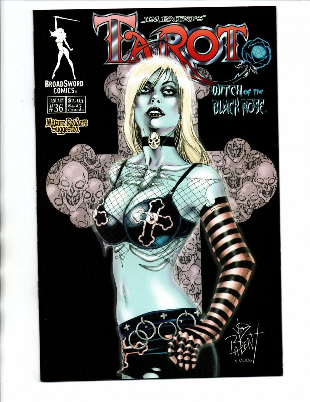 Tarot Witch of the Black Rose #36 Cover B - Jim Balent - 2005 - NM