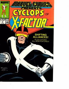 Lot Of 2 Marvel Comics Cyclops of X-Factor #22 and #23  JB4