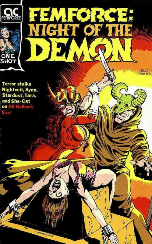 Femforce: Night of the Demon #1 FN; AC | save on shipping - details inside