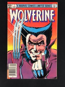 Wolverine #1-4 Frank Miller (1982) Full Run! All Newsstand, VF or better!