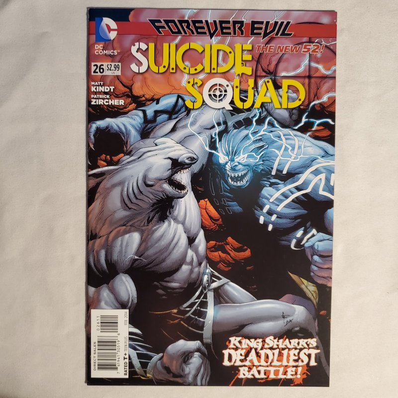 Suicide Squad #26 Very Fine+ Cover by Gary Frank