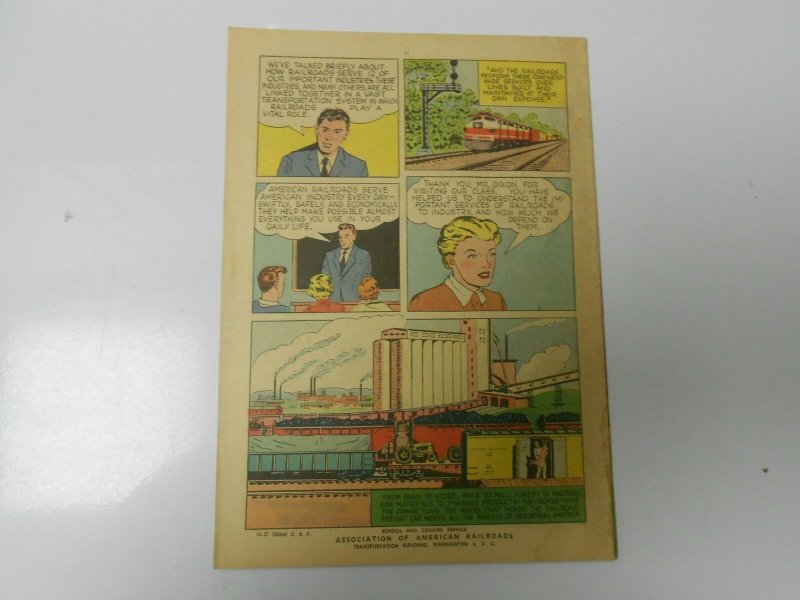 1957 10/57 The Wheel of Progress COMIC Give-Away PROMO Railroad VF+ 16 p. Unread
