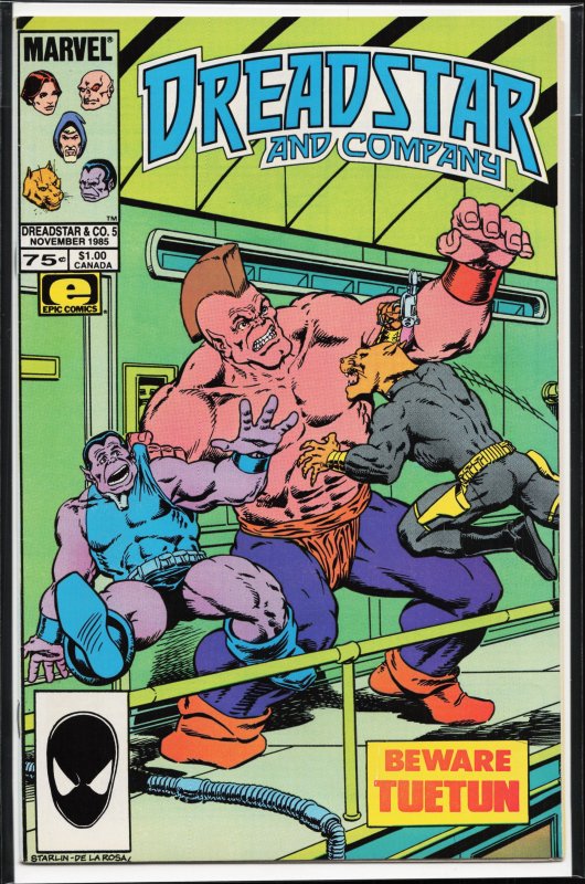 Dreadstar and Company #5 (1985) Dreadstar